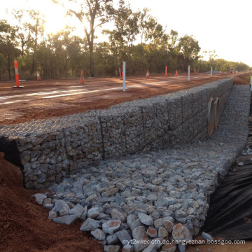 ISO9001 Zhuoda Fabrik Gabion Box und Gabion Matratze